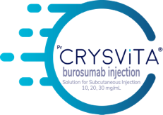 CRYSVITA (burosumab) logo